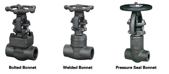 Bonnet for valves
