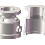 150Lb Ball Valve Body Casting Using Furane Resin Sand Molding Technology - XURI Ball Valve Casting - View 5