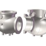 PN16 WCB Check Valve Body Casting - XURI Check Valve Casting - View 1