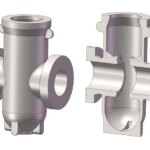 12 Inch 600LB WCC Gate Valve Body Casting - XURI Gate Valve Casting - View 1