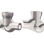 PN200 DN100 Globe Valve Body Casting - XURI Globe Valve Casting - View 1